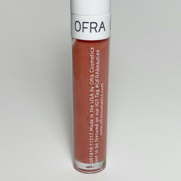 OFRA COSMETICS NATURAL LIP GLOSS SHEER PEACH SHADE - Picture 2 of 3